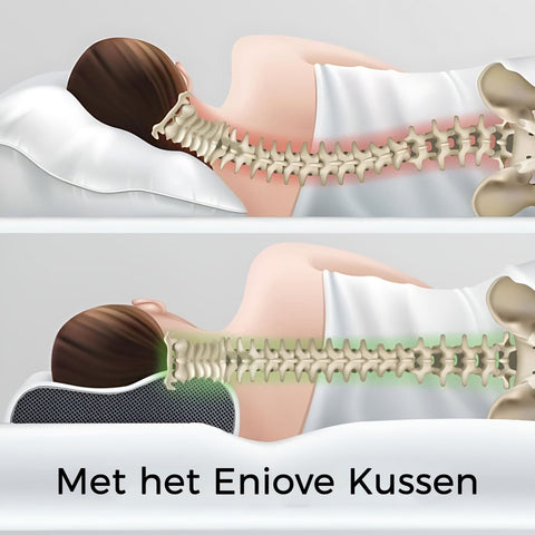 ENIOVE® orthopedisch kussen - Verbetert de slaapkwaliteit